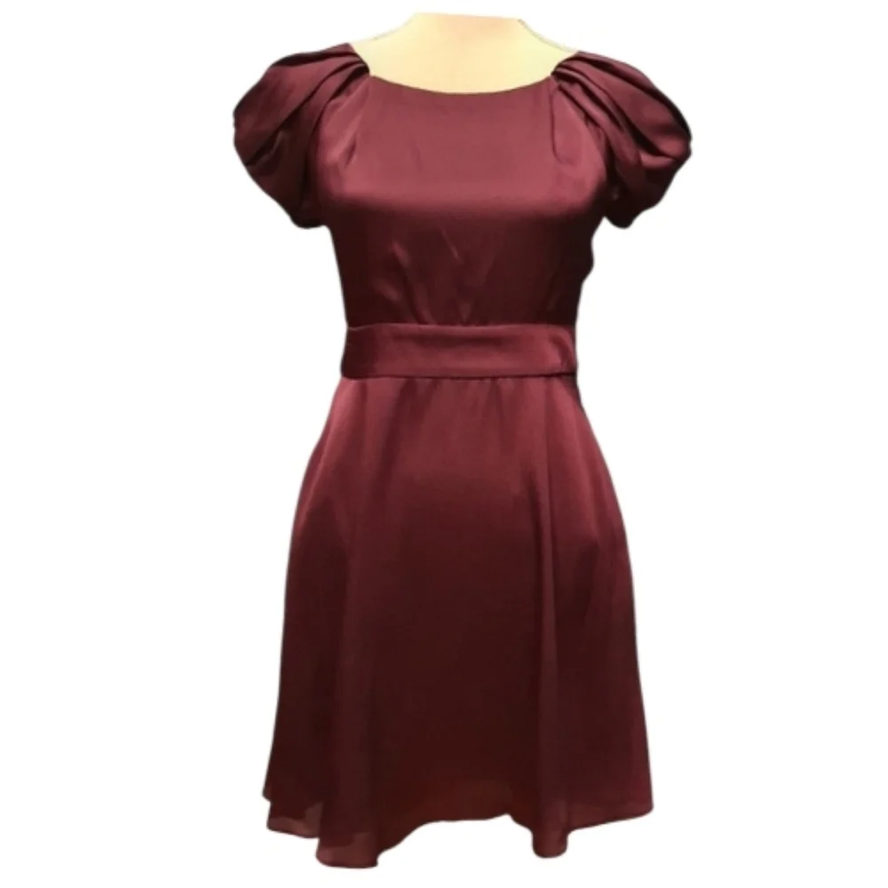 bcbg purple cocktail dress Bcbgmaxazria Dresses | Bcbg Max Azria Port Ria Satin Panel Halter Dress | Color: Purple | Size: 4